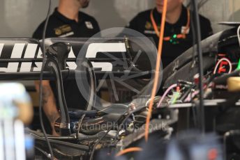 World © Octane Photographic Ltd. Formula 1 – German GP - Paddock. Rich Energy Haas F1 Team VF19. Hockenheimring, Hockenheim, Germany. Thursday 25th July 2019.