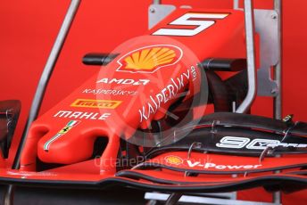 World © Octane Photographic Ltd. Formula 1 – German GP - Paddock. Scuderia Ferrari SF90. Hockenheimring, Hockenheim, Germany. Thursday 25th July 2019.