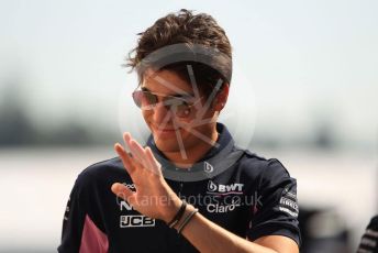 World © Octane Photographic Ltd. Formula 1 – German GP - Paddock. SportPesa Racing Point RP19 – Lance Stroll. Hockenheimring, Hockenheim, Germany. Thursday 25th July 2019.