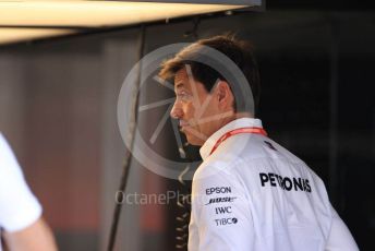 World © Octane Photographic Ltd. Formula 1 - German GP - Paddock. Toto Wolff - Executive Director & Head of Mercedes - Benz Motorsport. Hockenheimring, Hockenheim, Germany. Thursday 25th July 2019.