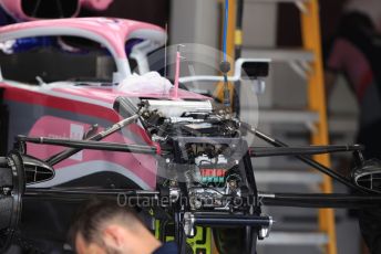 World © Octane Photographic Ltd. Formula 1 – German GP - Paddock. SportPesa Racing Point RP19. Hockenheimring, Hockenheim, Germany. Thursday 25th July 2019.