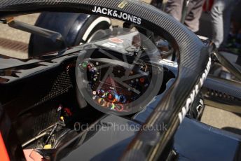 World © Octane Photographic Ltd. Formula 1 – German GP - Paddock. Rich Energy Haas F1 Team VF19 – Romain Grosjean. Hockenheimring, Hockenheim, Germany. Thursday 25th July 2019.