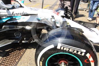 World © Octane Photographic Ltd. Formula 1 – German GP - Paddock. Mercedes AMG Petronas Motorsport AMG F1 W10 EQ Power+. Hockenheimring, Hockenheim, Germany. Thursday 25th July 2019.