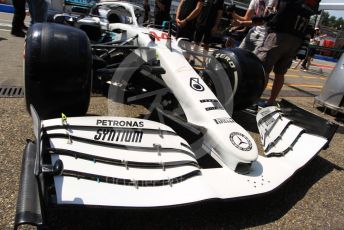 World © Octane Photographic Ltd. Formula 1 – German GP - Paddock. Mercedes AMG Petronas Motorsport AMG F1 W10 EQ Power+. Hockenheimring, Hockenheim, Germany. Thursday 25th July 2019.