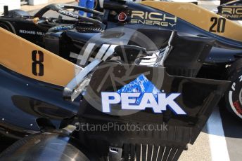 World © Octane Photographic Ltd. Formula 1 – German GP - Paddock. Rich Energy Haas F1 Team VF19 – Romain Grosjean and Kevin Magnussen. Hockenheimring, Hockenheim, Germany. Thursday 25th July 2019.