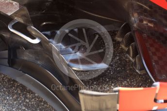 World © Octane Photographic Ltd. Formula 1 – German GP - Paddock. Scuderia Ferrari SF90. Hockenheimring, Hockenheim, Germany. Thursday 25th July 2019.