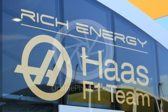 World © Octane Photographic Ltd. Formula 1 – German GP - Paddock. Rich Energy Haas F1 Team. Hockenheimring, Hockenheim, Germany. Thursday 25th July 2019.