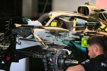 World © Octane Photographic Ltd. Formula 1 – German GP - Paddock. 125 years of Mercedes motorsport. Hockenheimring, Hockenheim, Germany. Thursday 25th July 2019.