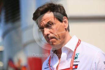 World © Octane Photographic Ltd. Formula 1 - German GP - Paddock. Toto Wolff - Executive Director & Head of Mercedes - Benz Motorsport. Hockenheimring, Hockenheim, Germany. Thursday 25th July 2019.