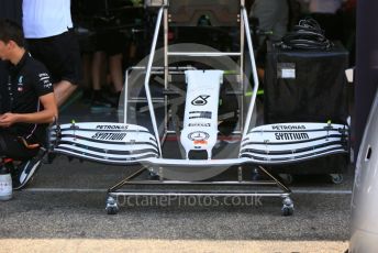 World © Octane Photographic Ltd. Formula 1 – German GP - Paddock. Mercedes AMG Petronas Motorsport AMG F1 W10 EQ Power+. Hockenheimring, Hockenheim, Germany. Thursday 25th July 2019.