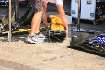 World © Octane Photographic Ltd. Formula 1 – German GP - Paddock. McLaren MCL34. Hockenheimring, Hockenheim, Germany. Thursday 25th July 2019.