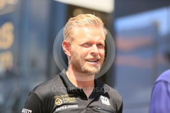 World © Octane Photographic Ltd. Formula 1 – German GP - Paddock. Rich Energy Haas F1 Team VF19 – Kevin Magnussen. Hockenheimring, Hockenheim, Germany. Thursday 25th July 2019.