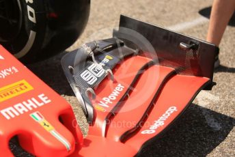 World © Octane Photographic Ltd. Formula 1 – German GP - Paddock. Scuderia Ferrari SF90. Hockenheimring, Hockenheim, Germany. Thursday 25th July 2019.