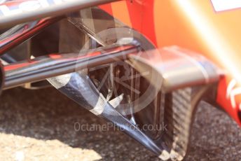 World © Octane Photographic Ltd. Formula 1 – German GP - Paddock. Scuderia Ferrari SF90. Hockenheimring, Hockenheim, Germany. Thursday 25th July 2019.