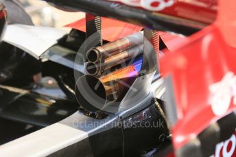 World © Octane Photographic Ltd. Formula 1 – German GP - Paddock. Scuderia Ferrari SF90. Hockenheimring, Hockenheim, Germany. Thursday 25th July 2019.