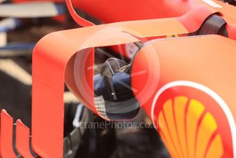 World © Octane Photographic Ltd. Formula 1 – German GP - Paddock. Scuderia Ferrari SF90. Hockenheimring, Hockenheim, Germany. Thursday 25th July 2019.