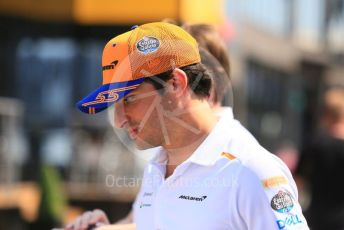 World © Octane Photographic Ltd. Formula 1 – German GP - Paddock. McLaren MCL34 – Carlos Sainz. Hockenheimring, Hockenheim, Germany. Thursday 25th July 2019.