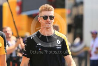 World © Octane Photographic Ltd. Formula 1 – German GP - Paddock. Renault Sport F1 Team RS19 – Nico Hulkenberg. Hockenheimring, Hockenheim, Germany. Thursday 25th July 2019.