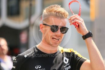 World © Octane Photographic Ltd. Formula 1 – German GP - Paddock. Renault Sport F1 Team RS19 – Nico Hulkenberg. Hockenheimring, Hockenheim, Germany. Thursday 25th July 2019.