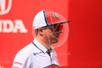 World © Octane Photographic Ltd. Formula 1 – German GP - Paddock. Alfa Romeo Racing C38 – Kimi Raikkonen. Hockenheimring, Hockenheim, Germany. Thursday 25th July 2019.