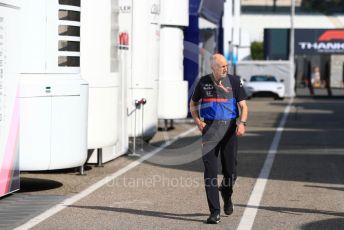 World © Octane Photographic Ltd. Formula 1 - German GP - Paddock. Franz Tost – Team Principal of Scuderia Toro Rosso. Hockenheimring, Hockenheim, Germany. Thursday 25th July 2019.