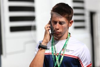 World © Octane Photographic Ltd. Formula 1 – German GP - Paddock. Arthur Leclerc. Hockenheimring, Hockenheim, Germany. Thursday 25th July 2019.
