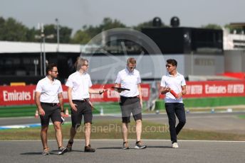 World © Octane Photographic Ltd. Formula 1 – German GP - Track Walk. McLaren MCL34 – Lando Norris. Hockenheimring, Hockenheim, Germany. Thursday 25th July 2019.