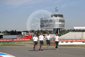 World © Octane Photographic Ltd. Formula 1 – German GP - Track Walk. McLaren MCL34 – Lando Norris. Hockenheimring, Hockenheim, Germany. Thursday 25th July 2019.