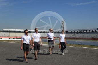 World © Octane Photographic Ltd. Formula 1 – German GP - Track Walk. McLaren MCL34 – Lando Norris. Hockenheimring, Hockenheim, Germany. Thursday 25th July 2019.