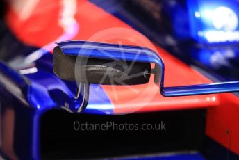 World © Octane Photographic Ltd. Formula 1 – Hungarian GP - Pitlane. Scuderia Toro Rosso STR14. Hungaroring, Budapest, Hungary. Thursday 1st August 2019.