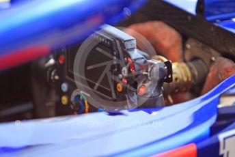 World © Octane Photographic Ltd. Formula 1 – Hungarian GP - Pitlane. Scuderia Toro Rosso STR14. Hungaroring, Budapest, Hungary. Thursday 1st August 2019.