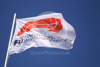 World © Octane Photographic Ltd. Formula 1 – Hungarian GP - Pitlane. F1 Flag. Hungaroring, Budapest, Hungary. Thursday 1st August 2019.