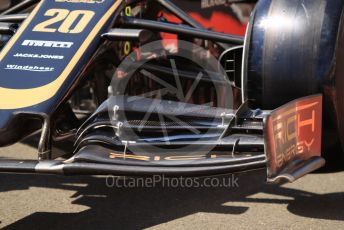 World © Octane Photographic Ltd. Formula 1 – Hungarian GP - Pitlane. Rich Energy Haas F1 Team VF19 – Kevin Magnussen. Hungaroring, Budapest, Hungary. Thursday 1st August 2019.