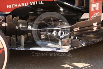 World © Octane Photographic Ltd. Formula 1 – Hungarian GP - Pitlane. Rich Energy Haas F1 Team VF19 – Kevin Magnussen. Hungaroring, Budapest, Hungary. Thursday 1st August 2019.