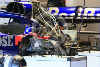 World © Octane Photographic Ltd. Formula 1 – Hungarian GP - Pitlane. Scuderia Toro Rosso STR14. Hungaroring, Budapest, Hungary. Thursday 1st August 2019.