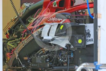 World © Octane Photographic Ltd. Formula 1 – Hungarian GP - Pitlane. Alfa Romeo Racing C38. Hungaroring, Budapest, Hungary. Thursday 1st August 2019.