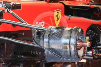 World © Octane Photographic Ltd. Formula 1 – Hungarian GP - Pitlane. Scuderia Ferrari SF90. Hungaroring, Budapest, Hungary. Thursday 1st August 2019.