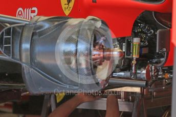 World © Octane Photographic Ltd. Formula 1 – Hungarian GP - Pitlane. Scuderia Ferrari SF90. Hungaroring, Budapest, Hungary. Thursday 1st August 2019.