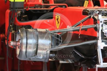 World © Octane Photographic Ltd. Formula 1 – Hungarian GP - Pitlane. Scuderia Ferrari SF90. Hungaroring, Budapest, Hungary. Thursday 1st August 2019.