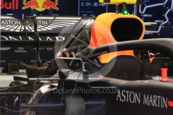 World © Octane Photographic Ltd. Formula 1 – Hungarian GP - Pitlane. Aston Martin Red Bull Racing RB15. Hungaroring, Budapest, Hungary. Thursday 1st August 2019.