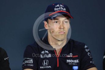 World © Octane Photographic Ltd. Formula 1 – Hungarian GP. FIA Drivers Press Conference. Scuderia Toro Rosso – Daniil Kvyat. Hungaroring, Budapest, Hungary. Thursday 1st August 2019.