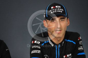 World © Octane Photographic Ltd. Formula 1 – Hungarian GP. FIA Drivers Press Conference. ROKiT Williams Racing – Robert Kubica. Hungaroring, Budapest, Hungary. Thursday 1st August 2019.