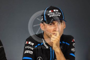 World © Octane Photographic Ltd. Formula 1 – Hungarian GP. FIA Drivers Press Conference. ROKiT Williams Racing – Robert Kubica. Hungaroring, Budapest, Hungary. Thursday 1st August 2019.