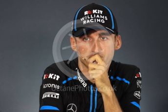 World © Octane Photographic Ltd. Formula 1 – Hungarian GP. FIA Drivers Press Conference. ROKiT Williams Racing – Robert Kubica. Hungaroring, Budapest, Hungary. Thursday 1st August 2019.