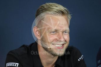 World © Octane Photographic Ltd. Formula 1 – Hungarian GP. FIA Drivers Press Conference. Rich Energy Haas F1 Team – Kevin Magnussen. Hungaroring, Budapest, Hungary. Thursday 1st August 2019.