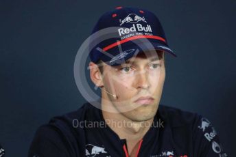 World © Octane Photographic Ltd. Formula 1 – Hungarian GP. FIA Drivers Press Conference. Scuderia Toro Rosso – Daniil Kvyat. Hungaroring, Budapest, Hungary. Thursday 1st August 2019.
