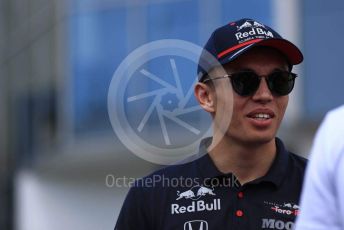 World © Octane Photographic Ltd. Formula 1 – Hungarian GP - Drivers Parade. Scuderia Toro Rosso STR14 – Alexander Albon. Hungaroring, Budapest, Hungary. Sunday 4th August 2019.