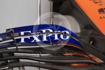 World © Octane Photographic Ltd. Formula 1 – Hungarian GP - Practice 1. McLaren MCL34 front wing modifications. Hungaroring, Budapest, Hungary. Friday 2nd August 2019.