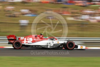 World © Octane Photographic Ltd. Formula 1 – Hungarian GP - Practice 1. Alfa Romeo Racing C38 – Antonio Giovinazzi. Hungaroring, Budapest, Hungary. Friday 2nd August 2019.