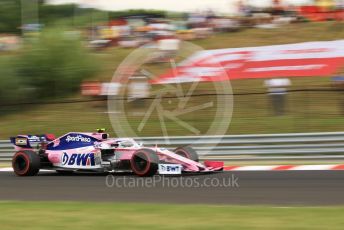 World © Octane Photographic Ltd. Formula 1 – Hungarian GP - Practice 1. SportPesa Racing Point RP19 – Lance Stroll. Hungaroring, Budapest, Hungary. Friday 2nd August 2019.